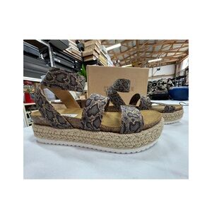 Steve Madden Kimmie Blu Snake Sandals